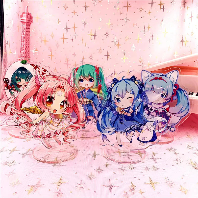 10cm Anime Hatsune Miku Acrylic Stand Model Toys Cute Anime Girls Action Figure Decoration Cosplay DIY Collectible Toys Gifts
10cm Anime Hatsune Miku Acrylic Stand Model Toys Cute Anime Girls Action Figure Decoration Cosplay DIY Collectible Toys Gifts