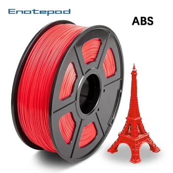 Enotepad ABS 3D Printer Filament 1.75mm total 395M 1KG/2.2LBS With Spool wholesale filament abs for 3d pen A variety of Colors
Enotepad ABS 3D Printer Filament 1.75mm total 395M 1KG/2.2LBS With Spool wholesale filament abs for 3d pen A variety of Colors