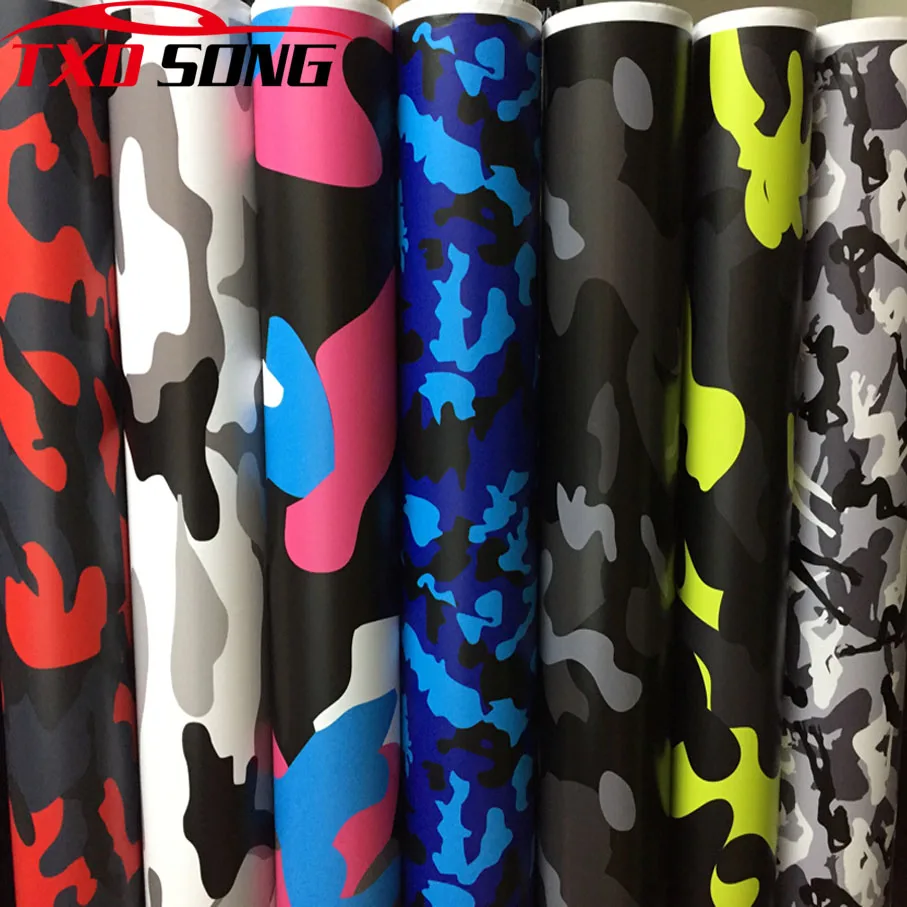 18 Kinds 6 Sizes Red black blue Camo Vinyl Film Camouflage Car Wrap Film For Car Styling Bike Computer Laptop Scooter Motorcycle
18 Kinds 6 Sizes Red black blue Camo Vinyl Film Camouflage Car Wrap Film For Car Styling Bike Computer Laptop Scooter Motorcycle