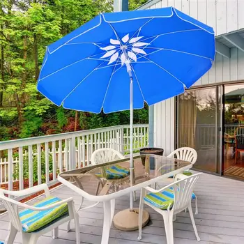 6.5ft Courtyard Umbrella Ventilation UV Protection Sun Shelter Windproof Beach Umbrella For Home Garden Umbrella
6.5ft Courtyard Umbrella Ventilation UV Protection Sun Shelter Windproof Beach Umbrella For Home Garden Umbrella