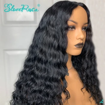 Water Wave 13X4 Lace Front Human Hair Wigs 130 Density 1# Color Brazilian Remy Hair For Black Women With Baby Hair Slove Rosa
Water Wave 13X4 Lace Front Human Hair Wigs 130 Density 1# Color Brazilian Remy Hair For Black Women With Baby Hair Slove Rosa
