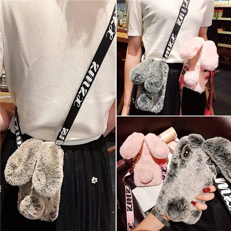 3D Cute Rabbit Ears Furry phone case For iPhone 14 13 12 11 Pro MAX X XR 7 8 Plus Hairy Warm for Samsung S20 S21 S22 Cover
3D Cute Rabbit Ears Furry phone case For iPhone 14 13 12 11 Pro MAX X XR 7 8 Plus Hairy Warm for Samsung S20 S21 S22 Cover