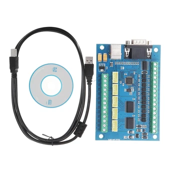 LEORY CNC Driver Board USB Engraving Machine 5-Axis with MPG Stepper Motor Controller Card
LEORY CNC Driver Board USB Engraving Machine 5-Axis with MPG Stepper Motor Controller Card