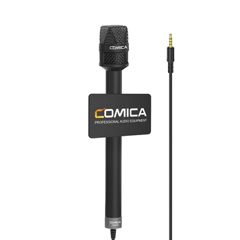 COMICA HRM-S Reporter/Interview Condenser Cardioid Phone Microphone for iPhone/Huawei/Xiaomi/Samsung
COMICA HRM-S Reporter/Interview Condenser Cardioid Phone Microphone for iPhone/Huawei/Xiaomi/Samsung