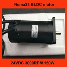 150W 3000rpm 24V DC Nema 23 Brushless Motor 57mm Brushless DC Motor Body length 95mm
150W 3000rpm 24V DC Nema 23 Brushless Motor 57mm Brushless DC Motor Body length 95mm
