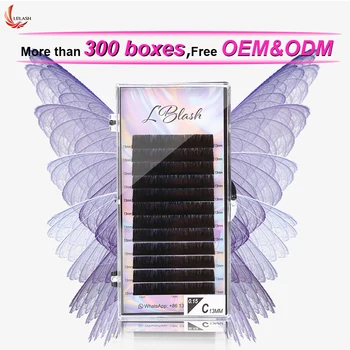 LBLASH Eyelash Extension 12 Lines/Tray Silk Cilios Soft Professionals Individual Eye Lash Extensions J B C D Curl False Lashes
LBLASH Eyelash Extension 12 Lines/Tray Silk Cilios Soft Professionals Individual Eye Lash Extensions J B C D Curl False Lashes