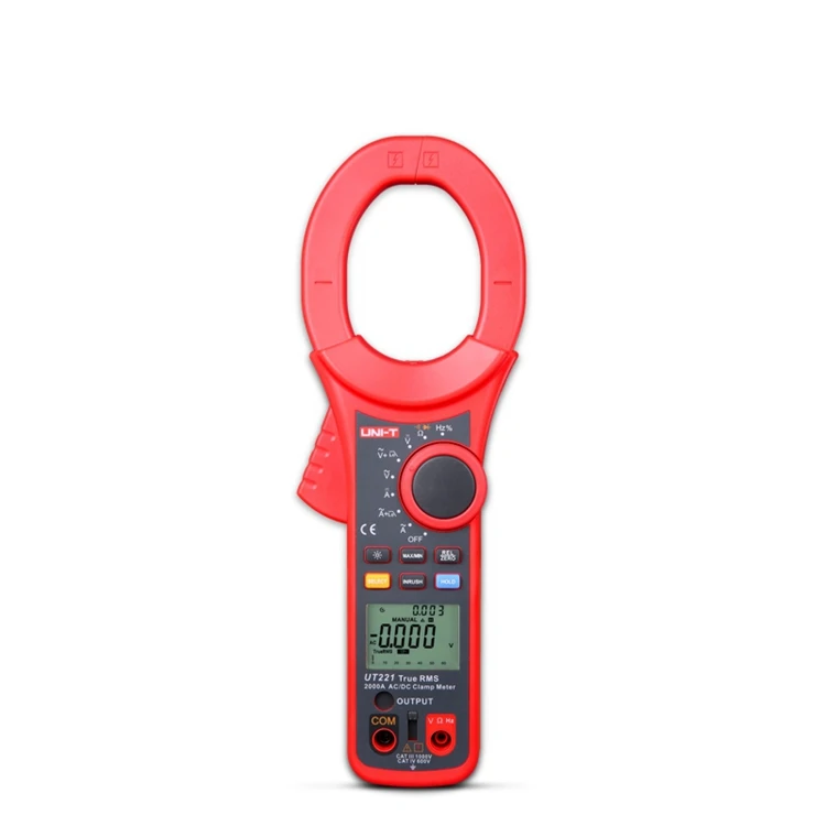 UT221 AC DC 2000A Digital Clamp Meter True RMS ammeter Resistor / Frequency / Diode Test Low Pass Filter Inrush Current
UT221 AC DC 2000A Digital Clamp Meter True RMS ammeter Resistor / Frequency / Diode Test Low Pass Filter Inrush Current