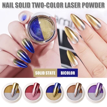 Two Color Mirror Nail Powder Metallic Sparkling Flakes Pigment UV Gel Polishing Nail Art Flakes Decoration DIY Polish Tools
Two Color Mirror Nail Powder Metallic Sparkling Flakes Pigment UV Gel Polishing Nail Art Flakes Decoration DIY Polish Tools