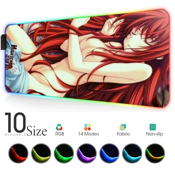 High School Dxd Led Mouse Pad Anime Keyboard Rgb Rug Gloway Mesa Table Large Mat with Backlight Gaming Room Accessories Pad Pc
High School Dxd Led Mouse Pad Anime Keyboard Rgb Rug Gloway Mesa Table Large Mat with Backlight Gaming Room Accessories Pad Pc