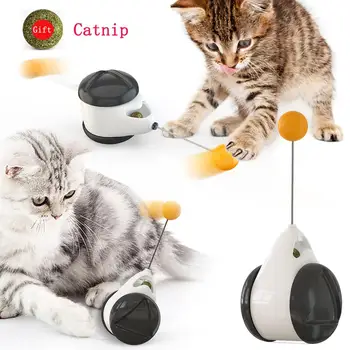 Smart Cat Toy with Wheels Automatic No Need Recharge Cat Toys With Catnip Interactive Lrregular Rotating Mode Funny Cat Supplies
Smart Cat Toy with Wheels Automatic No Need Recharge Cat Toys With Catnip Interactive Lrregular Rotating Mode Funny Cat Supplies