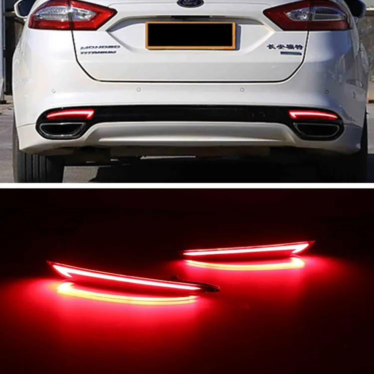 Multi-function LED Bumper Light Rear Fog Lamp Brake Light Turn Signal Light Reflector For Ford Mondeo Fusion 2013 - 2018
Multi-function LED Bumper Light Rear Fog Lamp Brake Light Turn Signal Light Reflector For Ford Mondeo Fusion 2013 - 2018