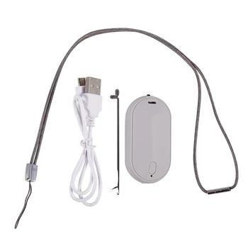 Small Portable Personal Air Purifier Wearable Around the Neck Air Purifier ,for Adult Child(Grey + White)
Small Portable Personal Air Purifier Wearable Around the Neck Air Purifier ,for Adult Child(Grey + White)
