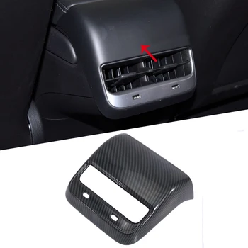 Armrest Rear Air Conditonnal Vent Cover Trim AC Outlet Panel For Tesla Model 3 2018 2019 Carbon Fiber Interior Accessories
Armrest Rear Air Conditonnal Vent Cover Trim AC Outlet Panel For Tesla Model 3 2018 2019 Carbon Fiber Interior Accessories