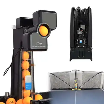 9 kinds of spin Table Tennis Robot Automatic Ping-Pong Ball Machine adjustable Speed intensity Practice Recycle for 40mm ball
9 kinds of spin Table Tennis Robot Automatic Ping-Pong Ball Machine adjustable Speed intensity Practice Recycle for 40mm ball