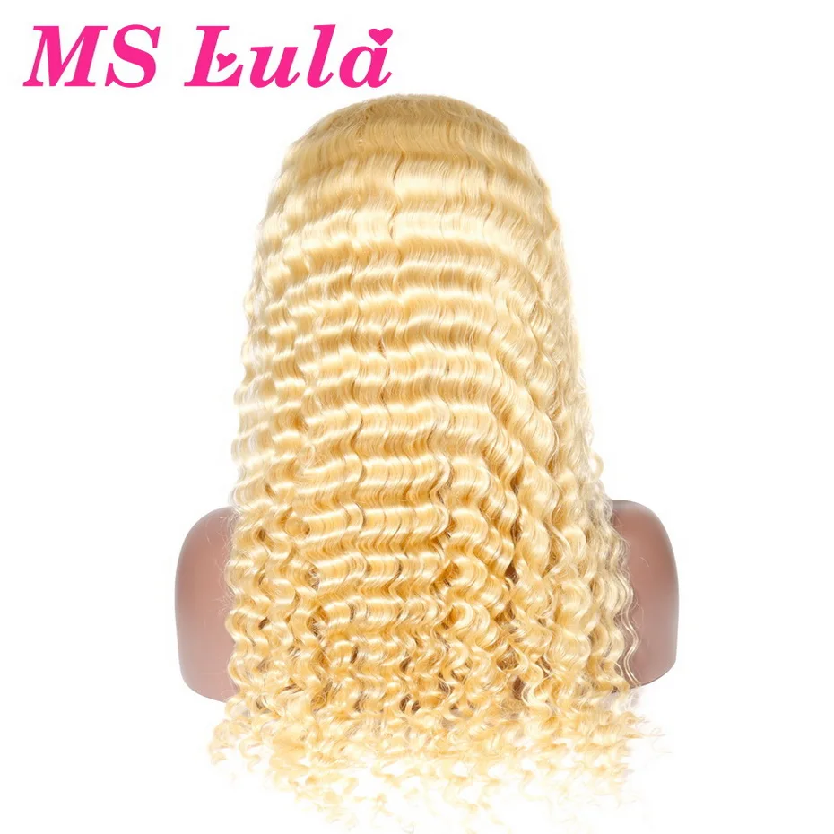 MS Lula 613 Blonde Full Lace Wigs With Baby Hair Deep Wave Human Hair Wigs 613# Blonde Brazilian Remy Wig Pre Plucked for Woman
MS Lula 613 Blonde Full Lace Wigs With Baby Hair Deep Wave Human Hair Wigs 613# Blonde Brazilian Remy Wig Pre Plucked for Woman
