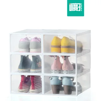 6pc Transparent shoe box storage shoe boxes thickened dustproof shoes organizer box can be superimposed combination shoe cabinet
6pc Transparent shoe box storage shoe boxes thickened dustproof shoes organizer box can be superimposed combination shoe cabinet