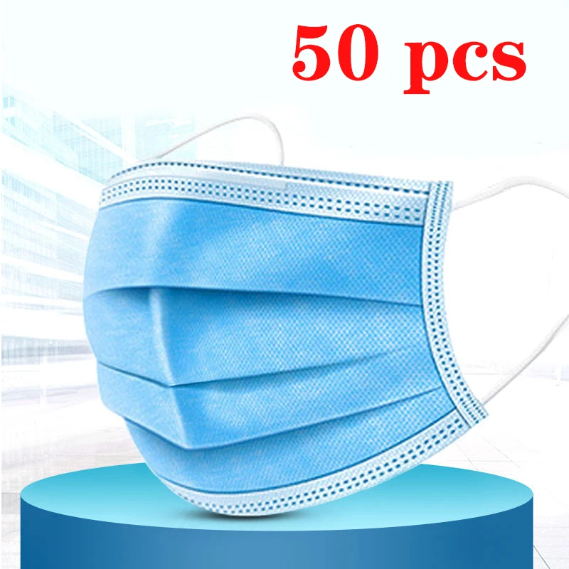 5 disposable masks with elastic earrings 3 layers of breathable can block dust air pollution anti flu
5 disposable masks with elastic earrings 3 layers of breathable can block dust air pollution anti flu