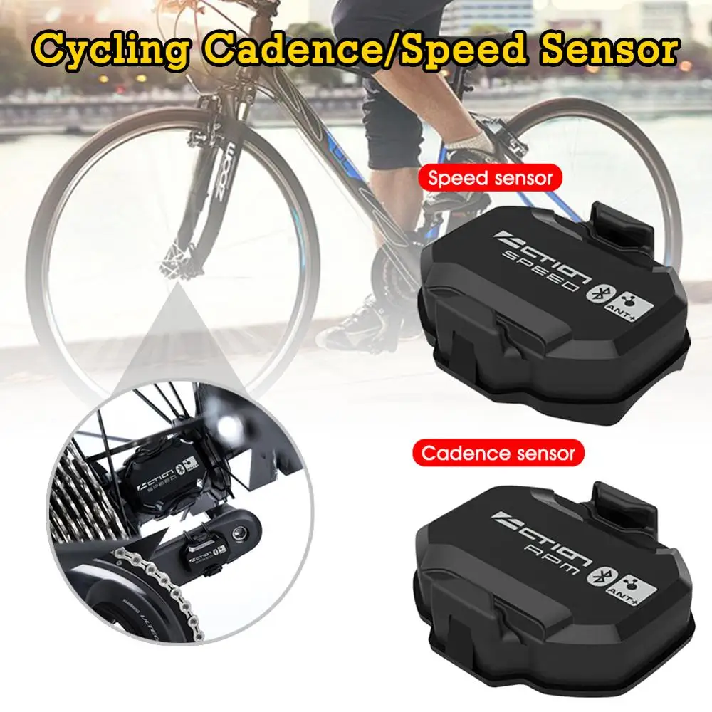 Bike RPM Speed/Cadence Sensor IP68 Waterproof Bluetooth4.0/ANT+ Cycling Cadence Speed Sensor
Bike RPM Speed/Cadence Sensor IP68 Waterproof Bluetooth4.0/ANT+ Cycling Cadence Speed Sensor