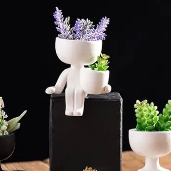 1Pc Adorable Creative Ceramic Succulent Simulation Cartoon Shape Plant Container Planter Pot Home Decor Ornament Decoration
1Pc Adorable Creative Ceramic Succulent Simulation Cartoon Shape Plant Container Planter Pot Home Decor Ornament Decoration