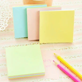 Candy color post it notes 4 colors (100 pieces) creative small label post it notes, n times post it notes
Candy color post it notes 4 colors (100 pieces) creative small label post it notes, n times post it notes