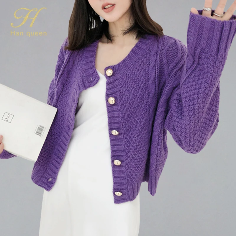 H han queen Knitted Mohair Cardigan Sweater Women 2019 Simple Casual Vintage Clothing Sweater Fashion Cardigans Female Coat Tops
H han queen Knitted Mohair Cardigan Sweater Women 2019 Simple Casual Vintage Clothing Sweater Fashion Cardigans Female Coat Tops