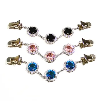 3pcs/lot Round Crystal Shawl Clasps Scarf Closure Clips Sweater Guard Clamps Women Cardigan Cape Cloak Pins 
3pcs/lot Round Crystal Shawl Clasps Scarf Closure Clips Sweater Guard Clamps Women Cardigan Cape Cloak Pins