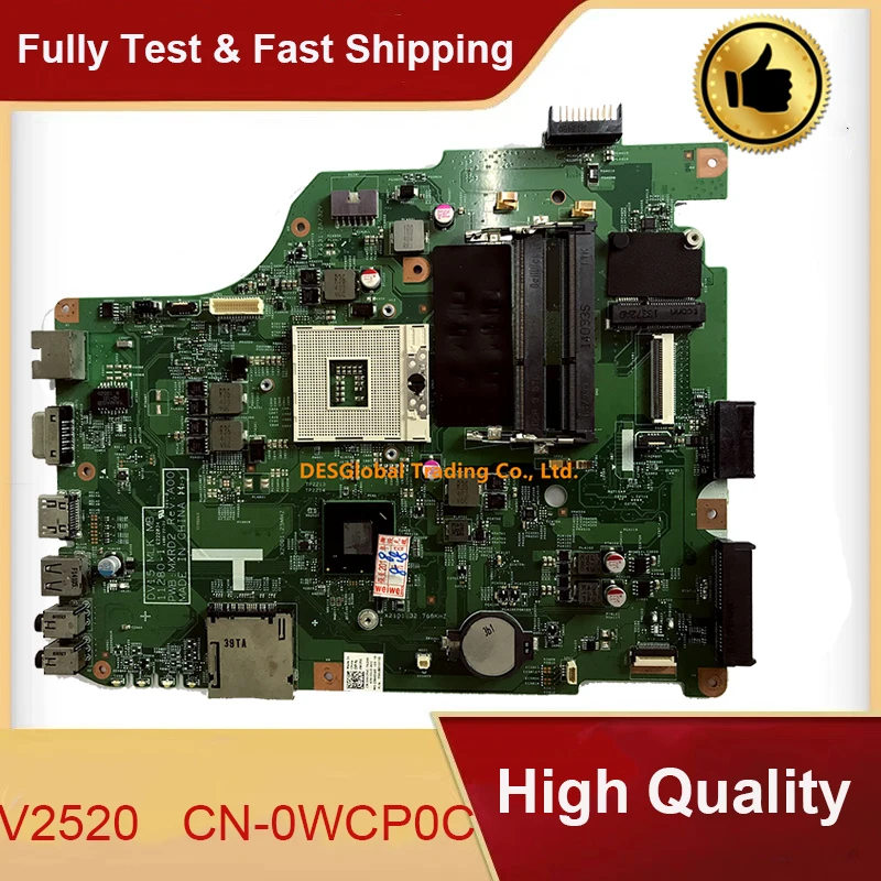 For DELL VOSTRO 2520 V2520 Laptop Motherboard SLJ8F DV15 11280-1 MXRD2 CN-0WCP0C 0WCP0C WCP0C Mainboard Working Perfectly
For DELL VOSTRO 2520 V2520 Laptop Motherboard SLJ8F DV15 11280-1 MXRD2 CN-0WCP0C 0WCP0C WCP0C Mainboard Working Perfectly