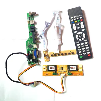 For LM220WE1-TLD3/TLD4 HDMI VGA USB AV RF keyboard+Remote+Inverter T.V53 drive card board LCD panel monitor LVDS 4CCFL 30Pin Kit
For LM220WE1-TLD3/TLD4 HDMI VGA USB AV RF keyboard+Remote+Inverter T.V53 drive card board LCD panel monitor LVDS 4CCFL 30Pin Kit
