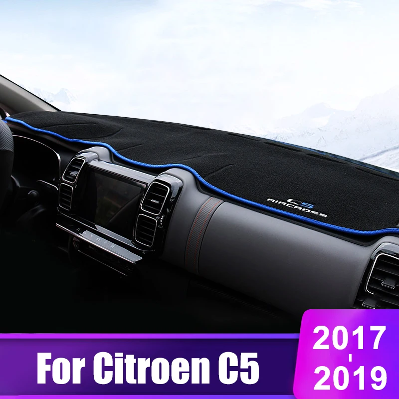 For CITROEN C5 AIRCROSS 2017 2018 2019 Car Car Dashboard Cover Mats Avoid Light Pad Anti-UV Pad Instrument Platform Desk Carpets
For CITROEN C5 AIRCROSS 2017 2018 2019 Car Car Dashboard Cover Mats Avoid Light Pad Anti-UV Pad Instrument Platform Desk Carpets