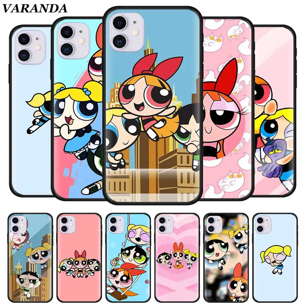 Super Cute The Powerpuff Girls Cases for iPhone 11 Pro X XR XS Max 7 8 6 6S Plus 5 5S SE 5C Black Silicone Soft Cover Casos
Super Cute The Powerpuff Girls Cases for iPhone 11 Pro X XR XS Max 7 8 6 6S Plus 5 5S SE 5C Black Silicone Soft Cover Casos