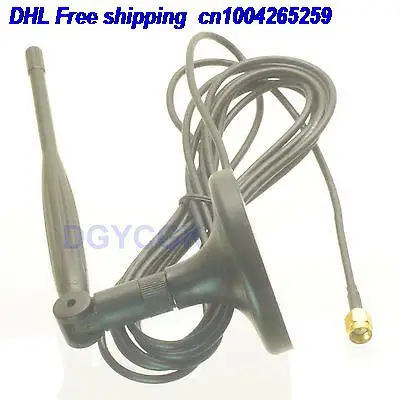 DHL 20pcs Antenna GSM GPRS 5dBi RPSMA male Magnetic base for 3G Broadband USB modems antenna 22-a
DHL 20pcs Antenna GSM GPRS 5dBi RPSMA male Magnetic base for 3G Broadband USB modems antenna 22-a