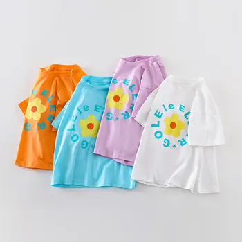 Fashion Children's Short Sleeve T-shirt Cotton T-shirts Kids Girls Teens Floral Tops Toddler Children T-shirt Summer Clothing
Fashion Children's Short Sleeve T-shirt Cotton T-shirts Kids Girls Teens Floral Tops Toddler Children T-shirt Summer Clothing