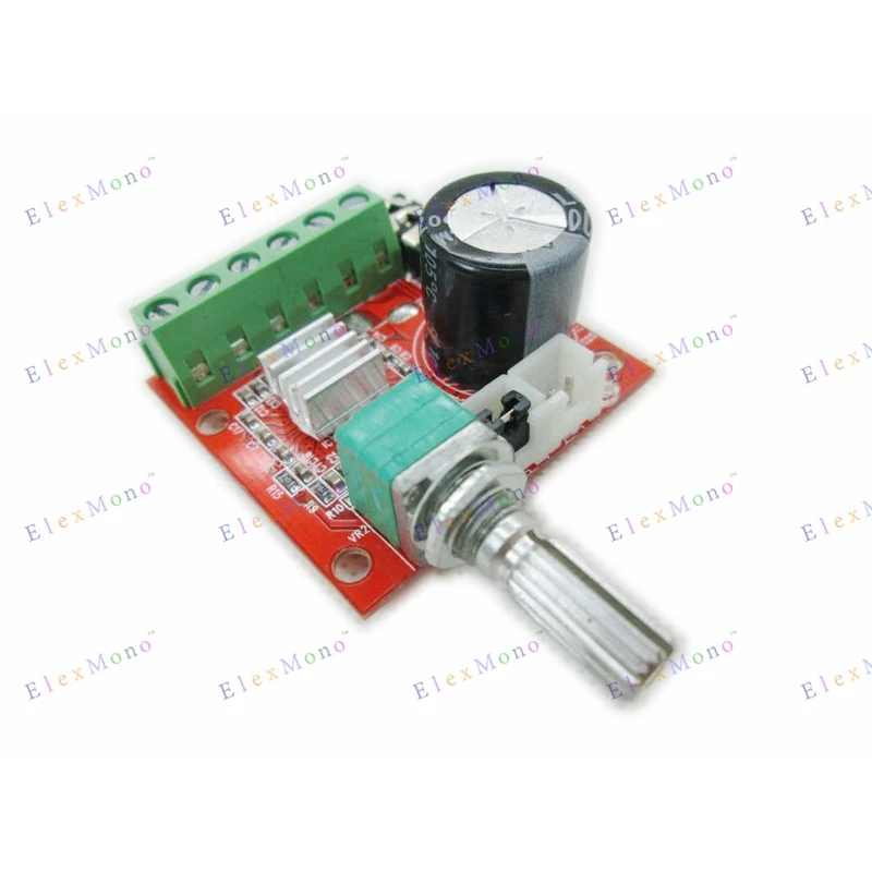 DC 7.5~15V Audio Amplifier Module 10W+10W 2-Channel Amplifier (Chip PAM8610) Music Player
DC 7.5~15V Audio Amplifier Module 10W+10W 2-Channel Amplifier (Chip PAM8610) Music Player