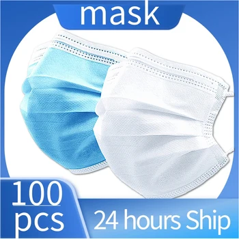 100pcs Surgical 3 Layer Meltblown Cloth Masks Protection Mask Disposable Face Protective Dust Filter Mask EarLoops Medical Masks
100pcs Surgical 3 Layer Meltblown Cloth Masks Protection Mask Disposable Face Protective Dust Filter Mask EarLoops Medical Masks