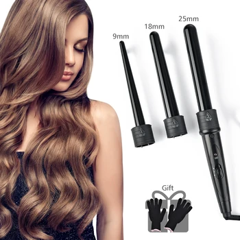 3 In 1 Electric Hair Curler LED Ceramic Heating Curly Hair Stick with Interchangeable 3 Parts Clip Salon Iron Hair Styling Tools
3 In 1 Electric Hair Curler LED Ceramic Heating Curly Hair Stick with Interchangeable 3 Parts Clip Salon Iron Hair Styling Tools