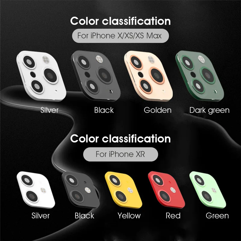Kowkaka Tempered Glass For iPhone XR X XS Max Camera Lens Protector Cover Change For iphone 11 Pro Max Colorful Camera Stickers
Kowkaka Tempered Glass For iPhone XR X XS Max Camera Lens Protector Cover Change For iphone 11 Pro Max Colorful Camera Stickers