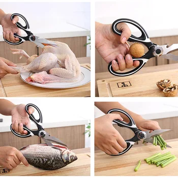 Panda Scissors Strong Knives Kitchen Shears Stainless Steel Poultry Fish Chicken Bone Scissors for Kitchen
Panda Scissors Strong Knives Kitchen Shears Stainless Steel Poultry Fish Chicken Bone Scissors for Kitchen