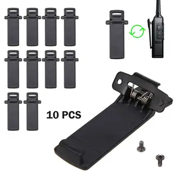 10pcs Belt Clips Screws Walkie Talkie Spare Part Back Belt Clip For Baofeng UV-5R 2-way Radio UV5R
10pcs Belt Clips Screws Walkie Talkie Spare Part Back Belt Clip For Baofeng UV-5R 2-way Radio UV5R