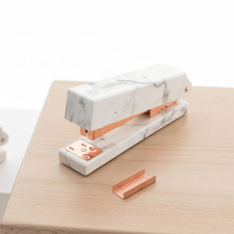Elegant Marble Pattern Stapler Heavy Duty Desktop Spring Powered Stapler Home Office GY88
Elegant Marble Pattern Stapler Heavy Duty Desktop Spring Powered Stapler Home Office GY88