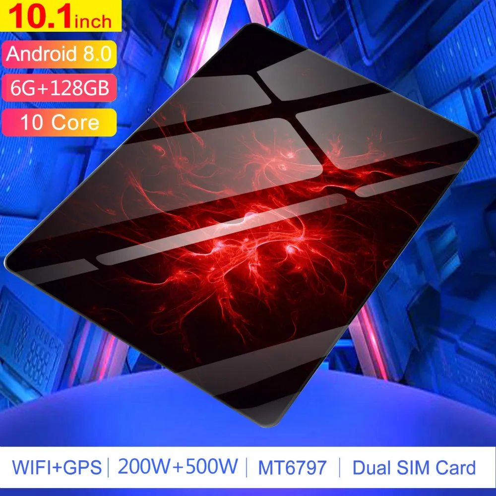 Android 8.0 Tablet with 6GB+128GB Memory 4G Phone Call Tablet 10.1 inch WiFi Tablet PC Support Dual SIM Card 10 Core Tablet
Android 8.0 Tablet with 6GB+128GB Memory 4G Phone Call Tablet 10.1 inch WiFi Tablet PC Support Dual SIM Card 10 Core Tablet