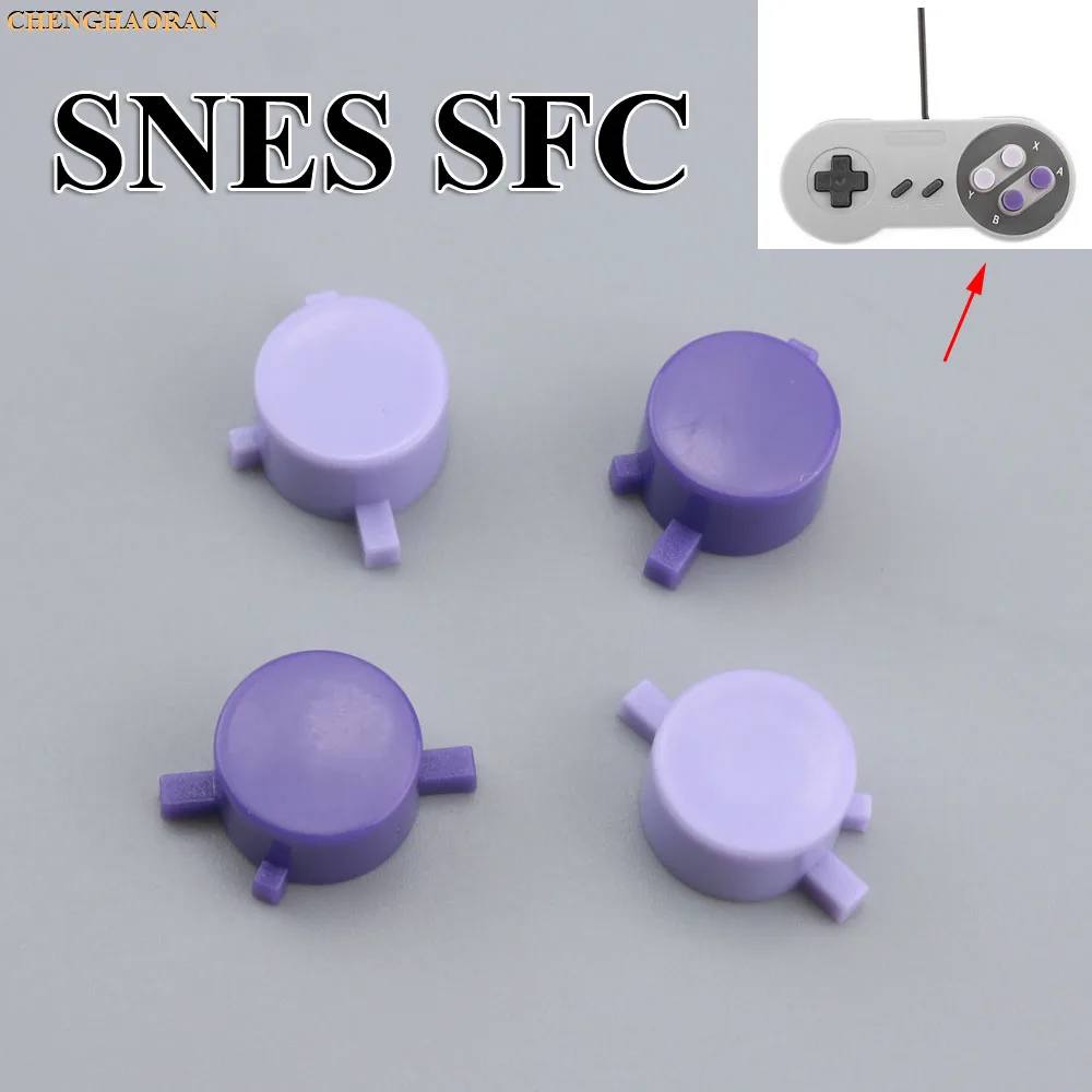 ChengHaoRan 1Set For SNES Super NES Plastic Buttons A B X Y Replacement Controller For Nintendo SFC
ChengHaoRan 1Set For SNES Super NES Plastic Buttons A B X Y Replacement Controller For Nintendo SFC