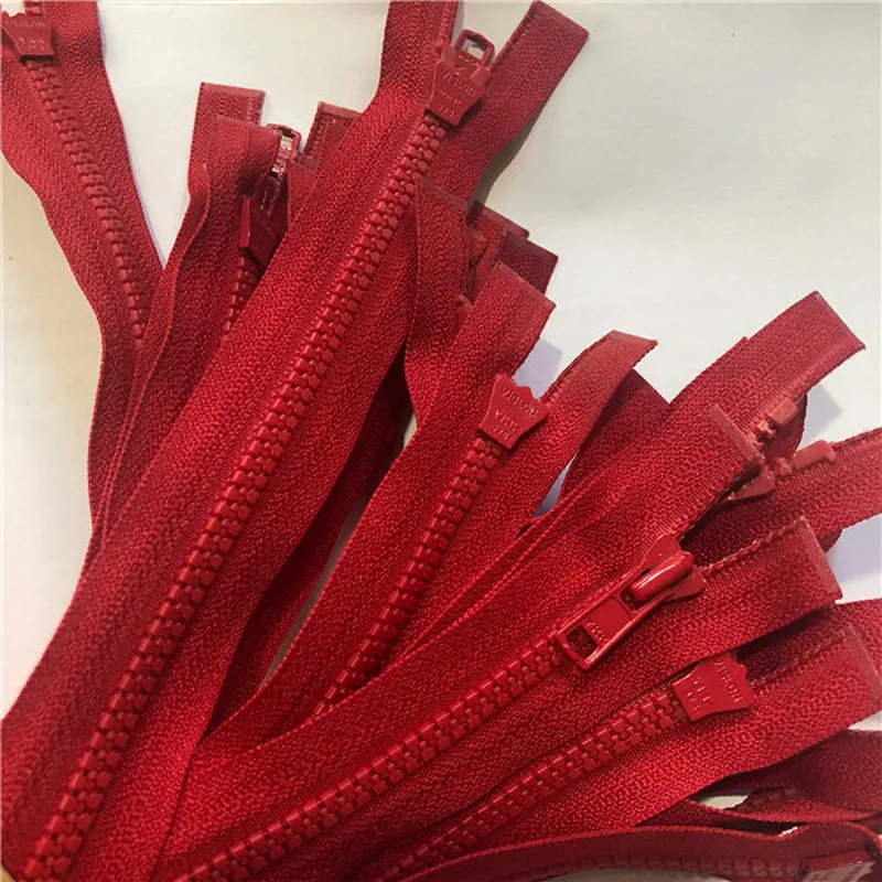 10Pcs/lot Red YKK Zipper Resin Single Open End 44cm 17.5 Inches for Child's Jacket Kids Coat Apparel Sewing Accessories
10Pcs/lot Red YKK Zipper Resin Single Open End 44cm 17.5 Inches for Child's Jacket Kids Coat Apparel Sewing Accessories