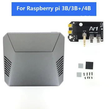 Raspberry Pi 3B/3B+/4B aluminum housing built-in fan with smart power switch for Raspberry pi 3B/3B+/4B
Raspberry Pi 3B/3B+/4B aluminum housing built-in fan with smart power switch for Raspberry pi 3B/3B+/4B
