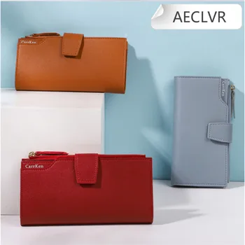 Wallet Female Leather Wallet Leisure Purse 3Fold Top Quality Women Long Coin Purse Many Card slot Wallets Carteira Feminina
Wallet Female Leather Wallet Leisure Purse 3Fold Top Quality Women Long Coin Purse Many Card slot Wallets Carteira Feminina