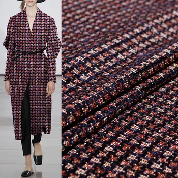 50x145cm Blue and Red Houndstooth Pattern France Tweed Fabrics Garment Materials Autumn Jacket Sewing Cloth Tailor
50x145cm Blue and Red Houndstooth Pattern France Tweed Fabrics Garment Materials Autumn Jacket Sewing Cloth Tailor
