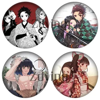 Zdying Japan Anime Demon Slayer Kimetsu No Yaiba Round Cartoon Figure Photo Glass Cabochon Demo Flat Back Making Findings
Zdying Japan Anime Demon Slayer Kimetsu No Yaiba Round Cartoon Figure Photo Glass Cabochon Demo Flat Back Making Findings