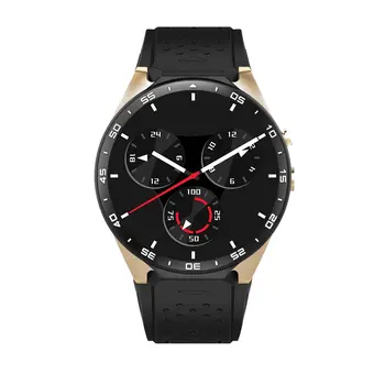 KING-WEAR KW88 SmartWatch Pedometer Heart Rate Device Anti-lost For Android 5.1 OS Support Wifi Black Tarnish/Black Gold
KING-WEAR KW88 SmartWatch Pedometer Heart Rate Device Anti-lost For Android 5.1 OS Support Wifi Black Tarnish/Black Gold