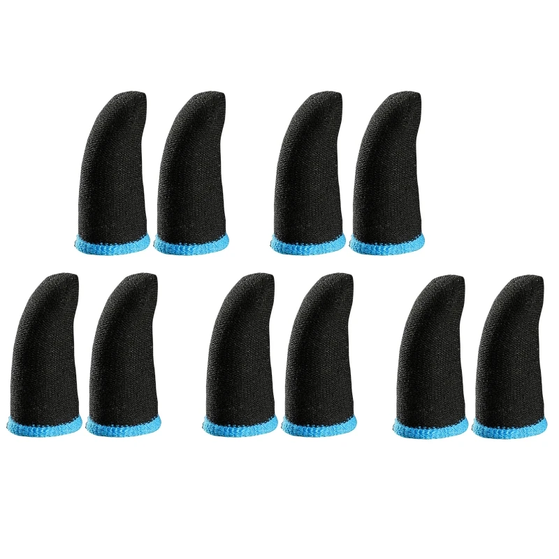 5 Pair Breathable Game Controller Finger Cover Sweat Proof Non-Scratch Sensitive Touch Screen Gaming Finger Thumb Sleeve Gloves
5 Pair Breathable Game Controller Finger Cover Sweat Proof Non-Scratch Sensitive Touch Screen Gaming Finger Thumb Sleeve Gloves