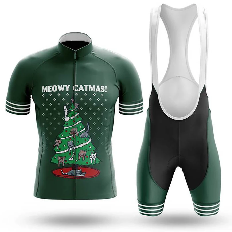 Christmas 2022 Meowy Christmas Men's Cycling Kit Professional Cycling Clothing Quick Dry Summer Short-Sleeved Cycling Shirt
Christmas 2022 Meowy Christmas Men's Cycling Kit Professional Cycling Clothing Quick Dry Summer Short-Sleeved Cycling Shirt
