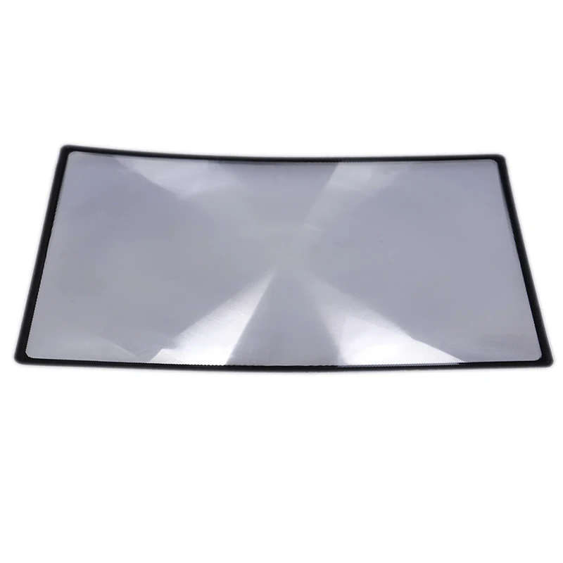 PVC Magnifier Sheet Magnifying Glass 180*120mm A5 Flat X3 Book Page Magnification Magnifying Reading Glass Lens Tool Parts
PVC Magnifier Sheet Magnifying Glass 180*120mm A5 Flat X3 Book Page Magnification Magnifying Reading Glass Lens Tool Parts